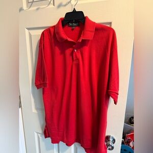 Women’s Red Polo Shirt size large